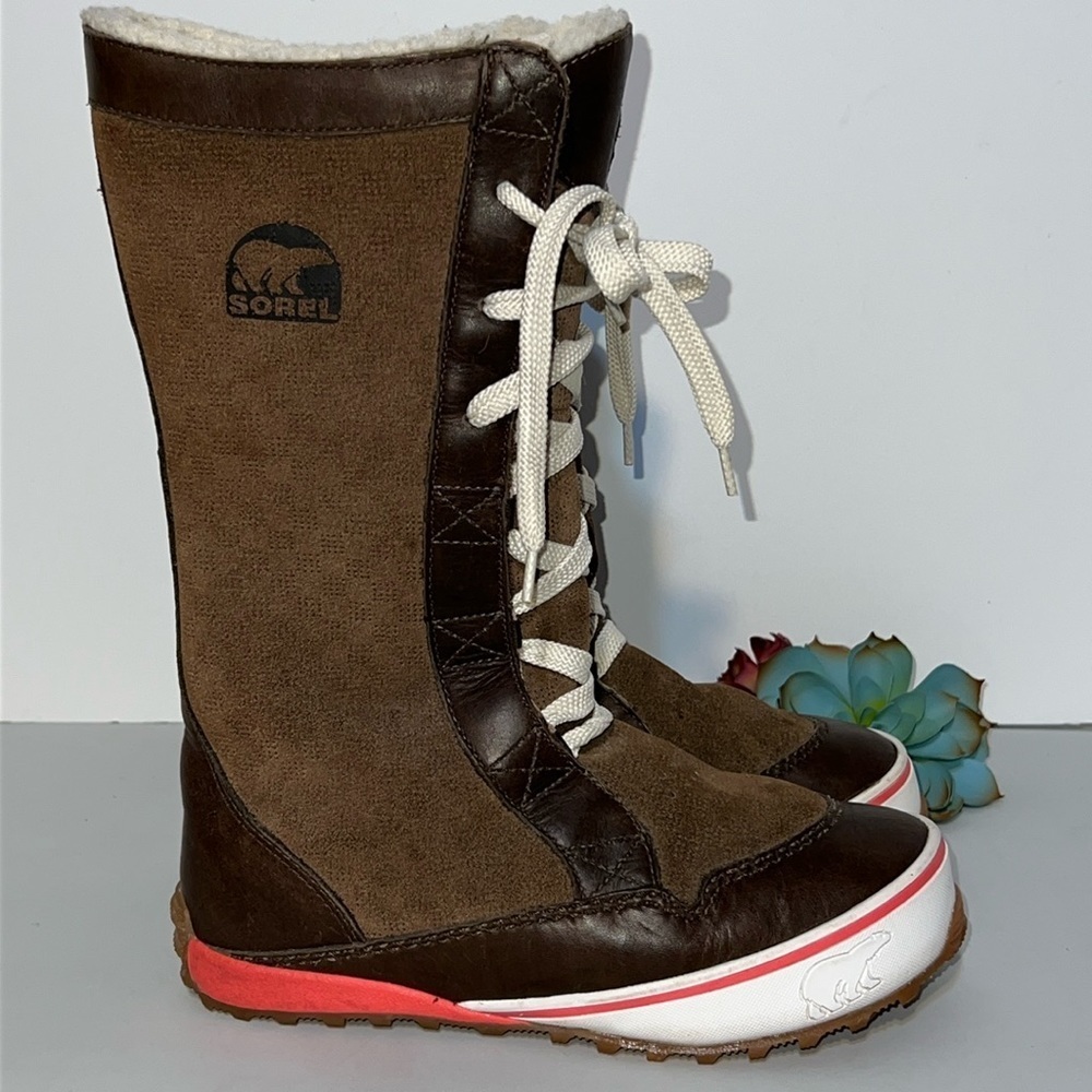 SOREL Womens Mackenzie Sherpa Lined Winter Snow Boots Size 7.5